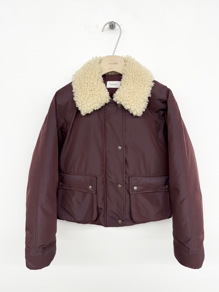 TOOGOOD韓國直郵㊣女士新品25秋冬休閑推薦人氣時尚熱賣夾克TOOGOOD夾克圖色1