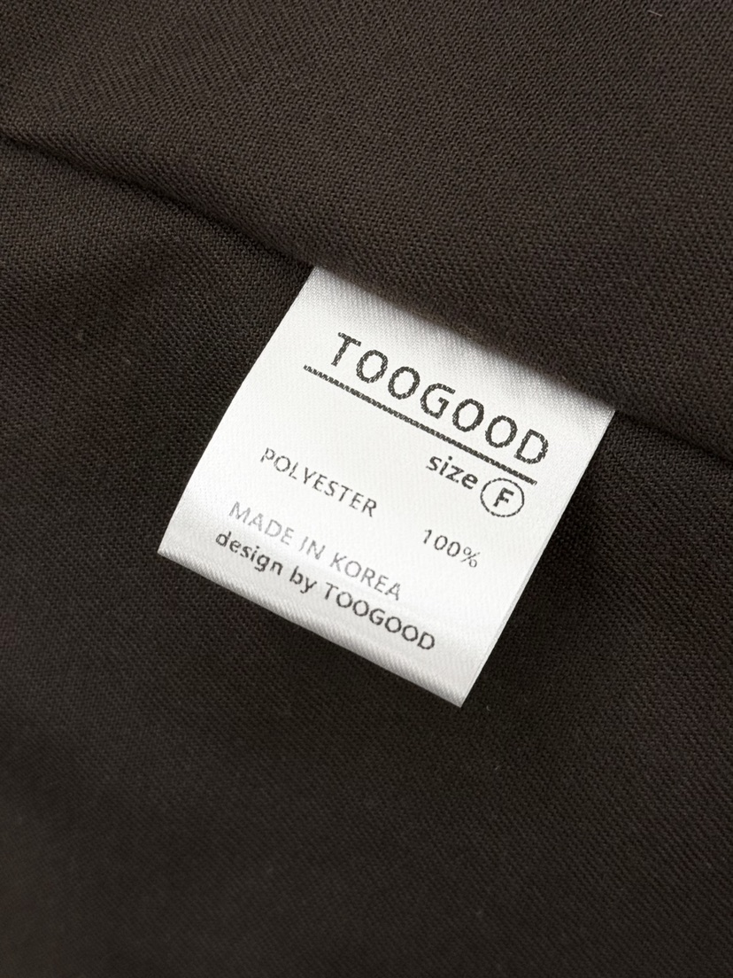 TOOGOOD東大門㊣實拍女裝新款人氣25秋冬職業熱賣推薦短款大衣TOOGOOD短款大衣