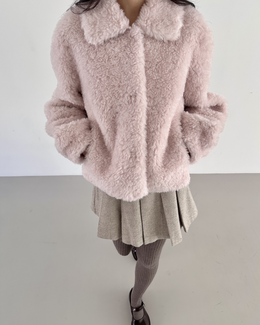 HOWDY韓國代購㊣女裝新品休閑推薦人氣時尚熱賣25秋冬職業夾克HOWDY夾克圖色2