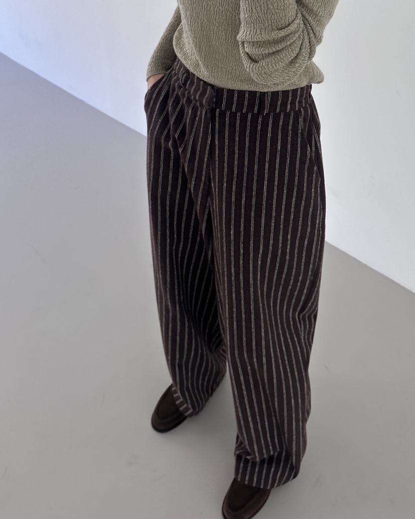 HOWDY東大門㊣實拍女裝新款推薦職業熱賣休閑時尚休閑褲羊毛HOWDY休閑褲