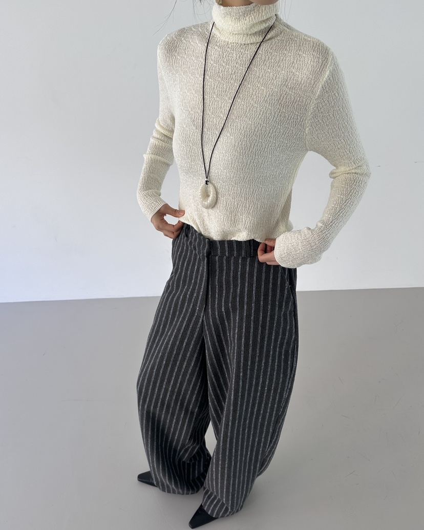 HOWDY東大門㊣實拍女裝新款推薦職業熱賣休閑時尚休閑褲羊毛HOWDY休閑褲