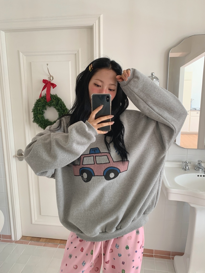 TOLL東大門㊣代購女士新品推薦熱賣休閑職業人氣25秋冬衛衣TOLL衛衣