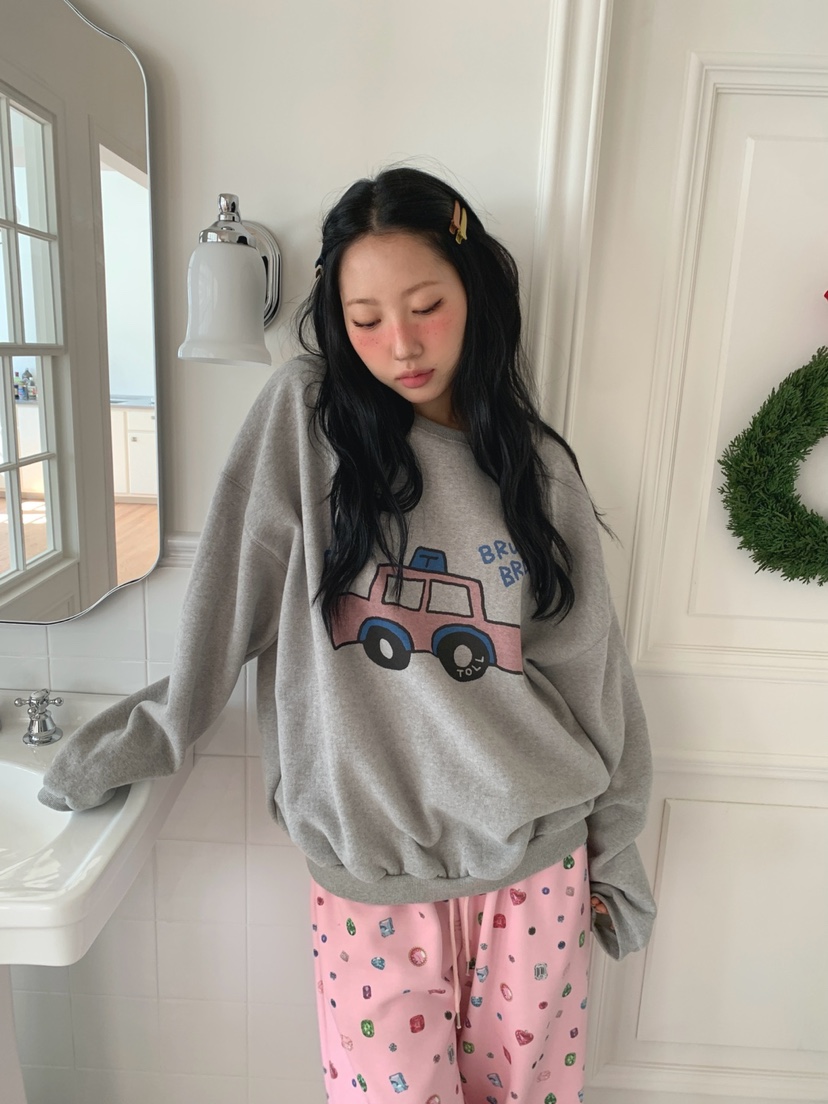 TOLL東大門㊣代購女士新品推薦熱賣休閑職業人氣25秋冬衛衣TOLL衛衣