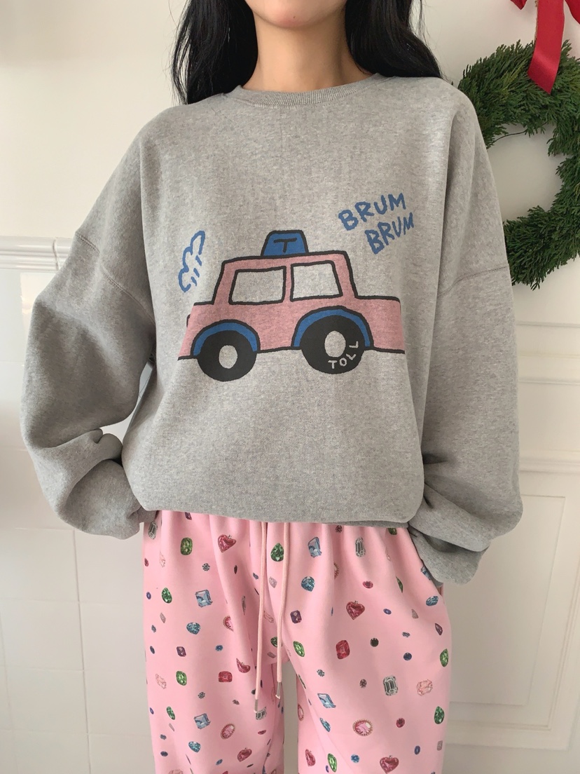 TOLL東大門㊣代購女士新品推薦熱賣休閑職業人氣25秋冬衛衣TOLL衛衣