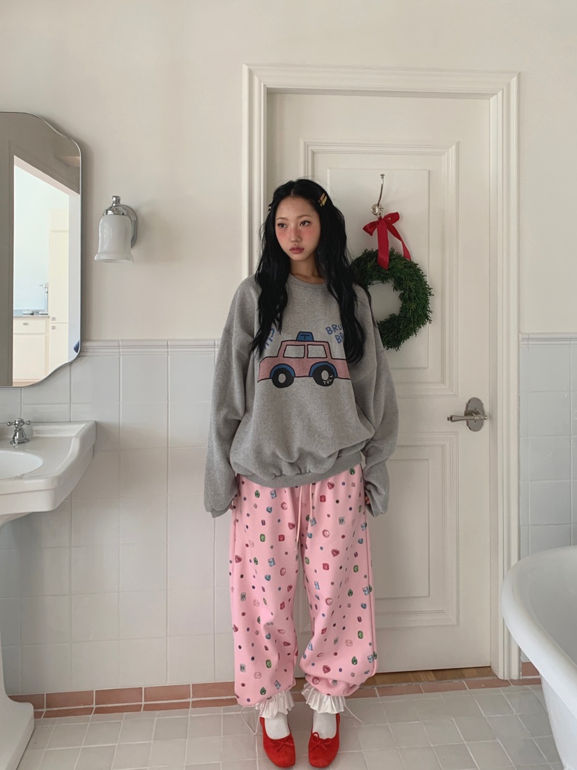 TOLL東大門㊣代購女士新品推薦熱賣休閑職業人氣25秋冬衛衣TOLL衛衣