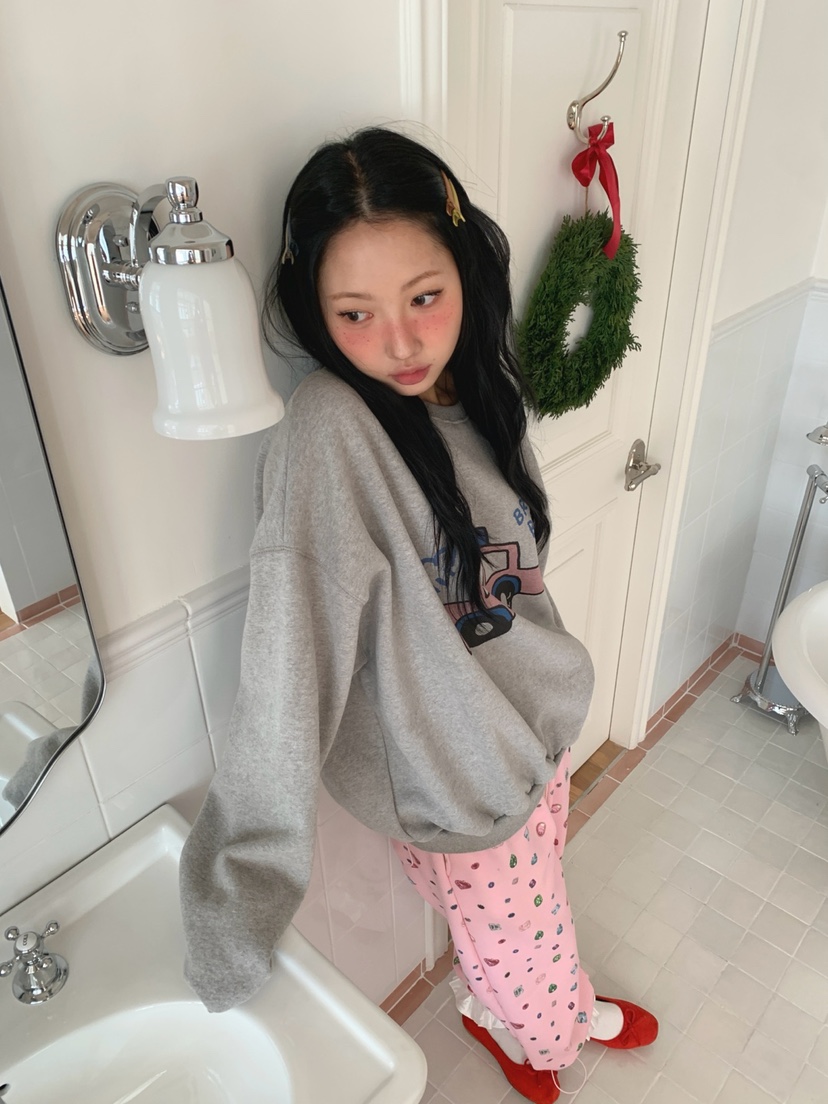 TOLL東大門㊣代購女士新品推薦熱賣休閑職業人氣25秋冬衛衣TOLL衛衣