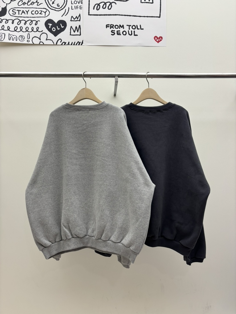 TOLL東大門㊣代購女士新品推薦熱賣休閑職業人氣25秋冬衛衣TOLL衛衣