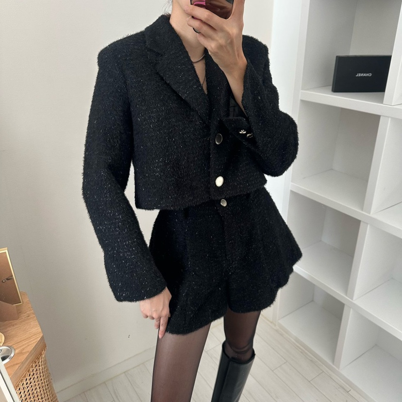 SOUIT韓國代購㊣女士新款時尚休閑25秋冬熱賣推薦職業人氣夾克SOUIT夾克