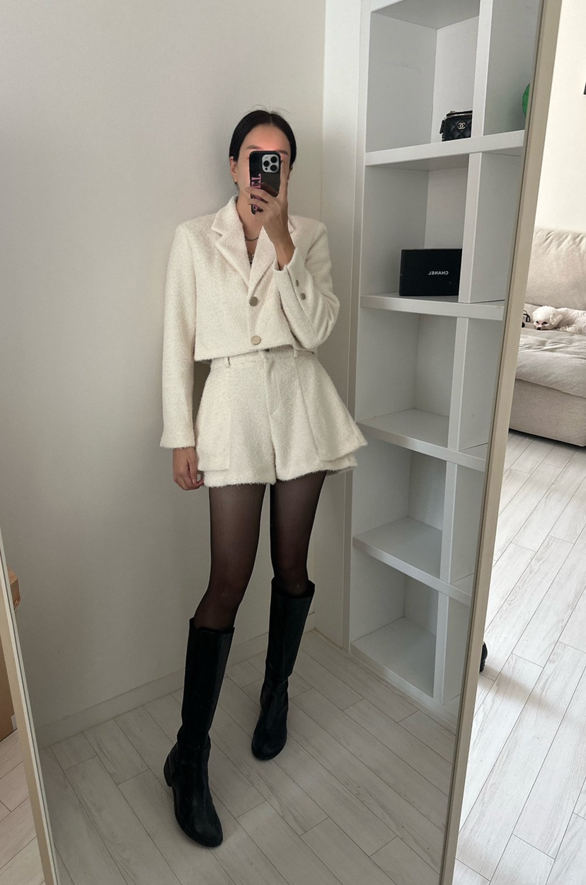 SOUIT韓國代購㊣女士新款時尚休閑25秋冬熱賣推薦職業人氣夾克SOUIT夾克