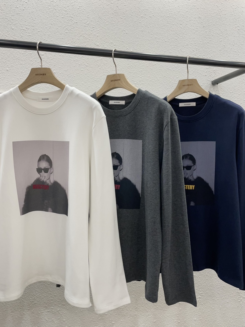EGGPLANT東大門㊣實拍女士新品人氣時尚推薦休閑25秋冬長袖T恤EGGPLANT長袖T恤