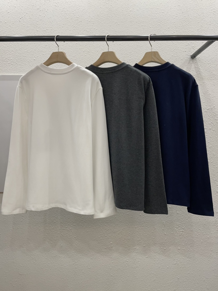 EGGPLANT東大門㊣實拍女士新品人氣時尚推薦休閑25秋冬長袖T恤EGGPLANT長袖T恤