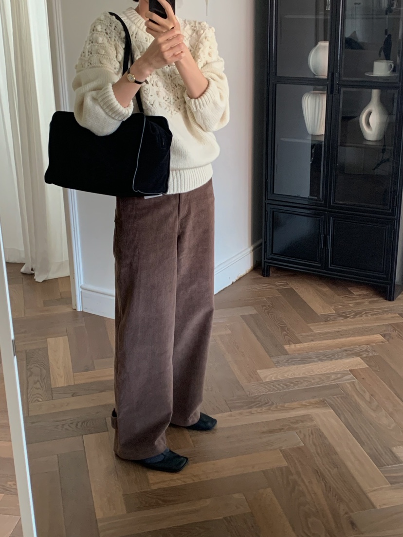 A Flan韓國代購㊣女士新款25秋冬熱賣時尚休閑人氣職業針織衫A Flan針織衫