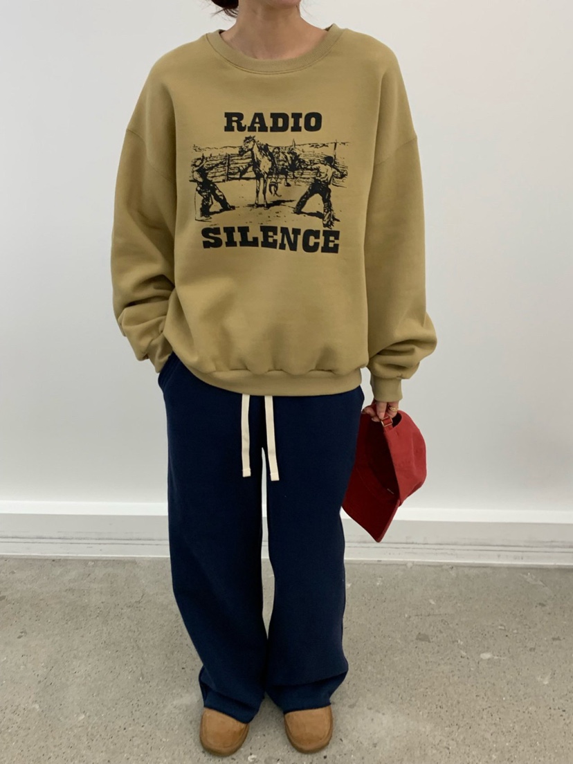 COBALT BLUE東大門㊣代購女裝新款推薦職業休閑25秋冬衛衣COBALT BLUE衛衣