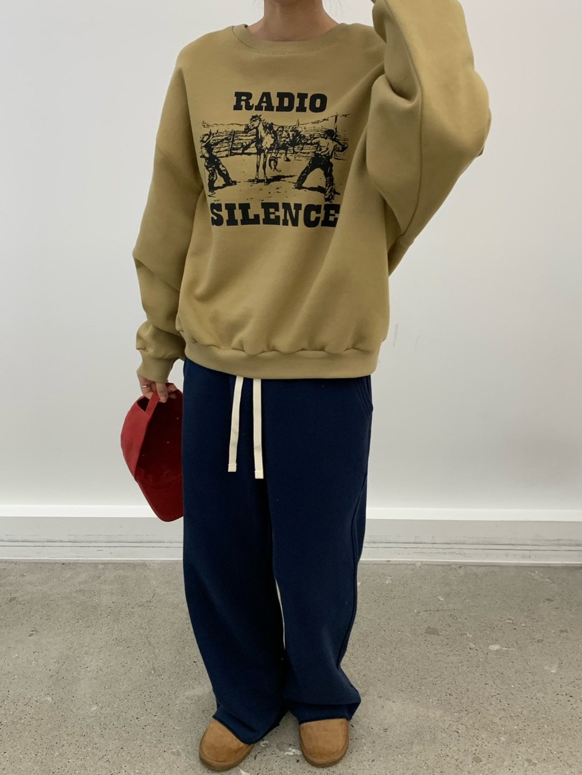 COBALT BLUE東大門㊣代購女裝新款推薦職業休閑25秋冬衛衣COBALT BLUE衛衣