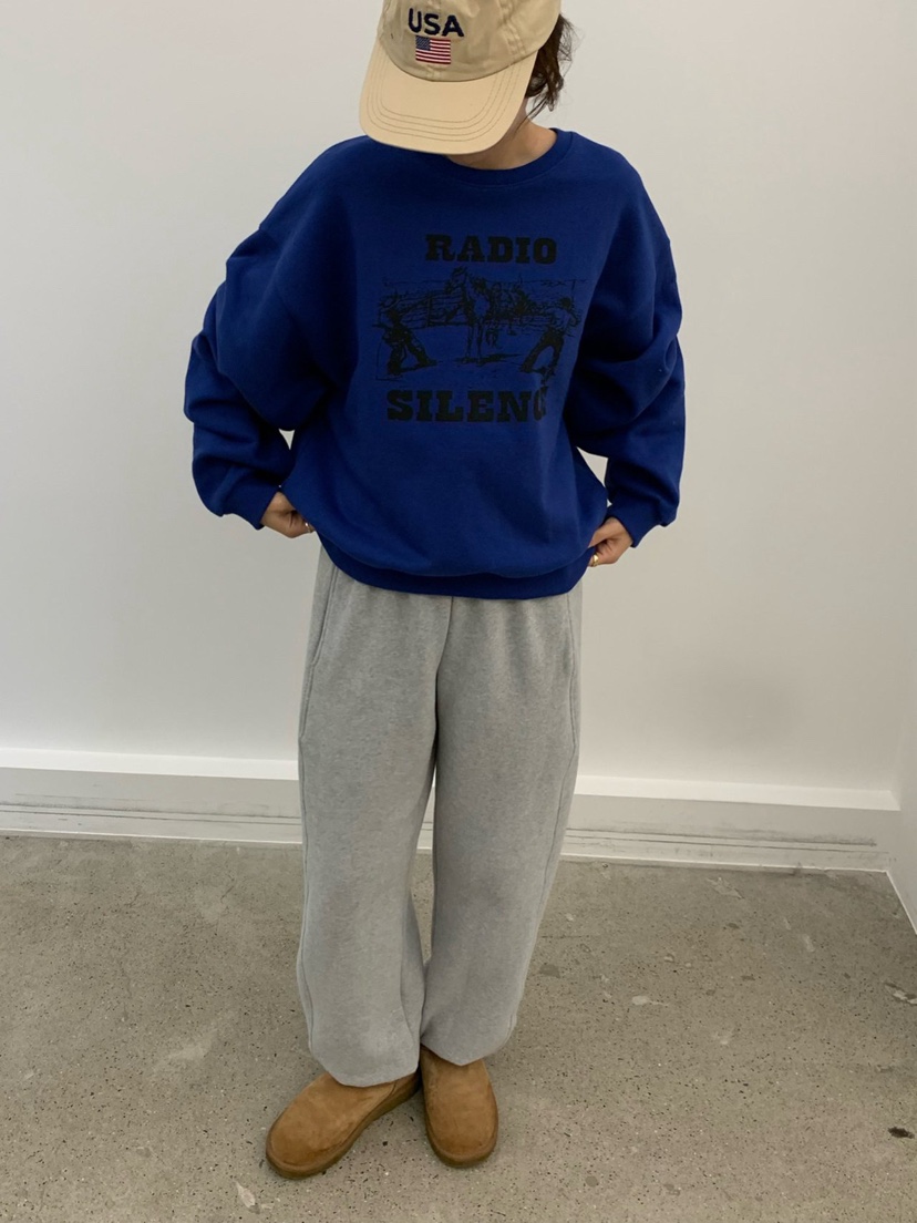 COBALT BLUE東大門㊣代購女裝新款推薦職業休閑25秋冬衛衣COBALT BLUE衛衣