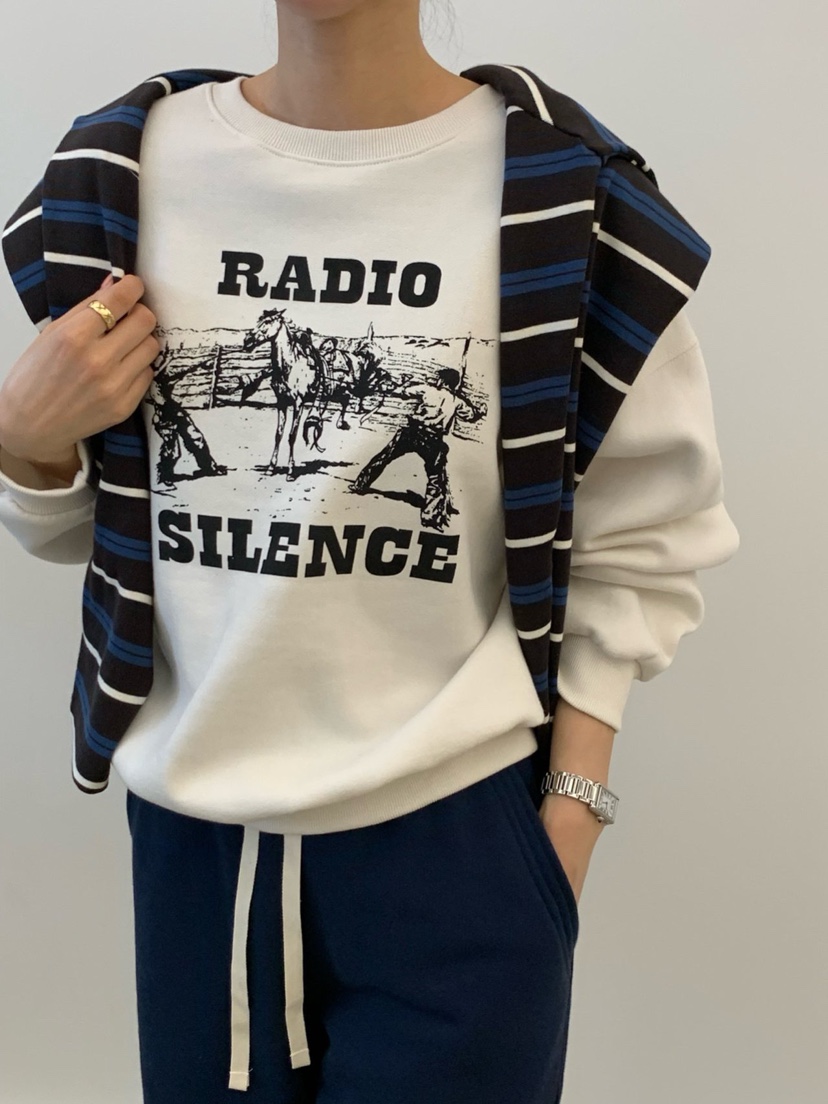 COBALT BLUE東大門㊣代購女裝新款推薦職業休閑25秋冬衛衣COBALT BLUE衛衣