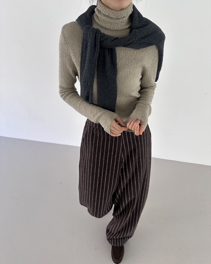 HOWDY韓國代購㊣女裝新款時尚人氣休閑職業推薦熱賣25秋冬針織衫HOWDY針織衫