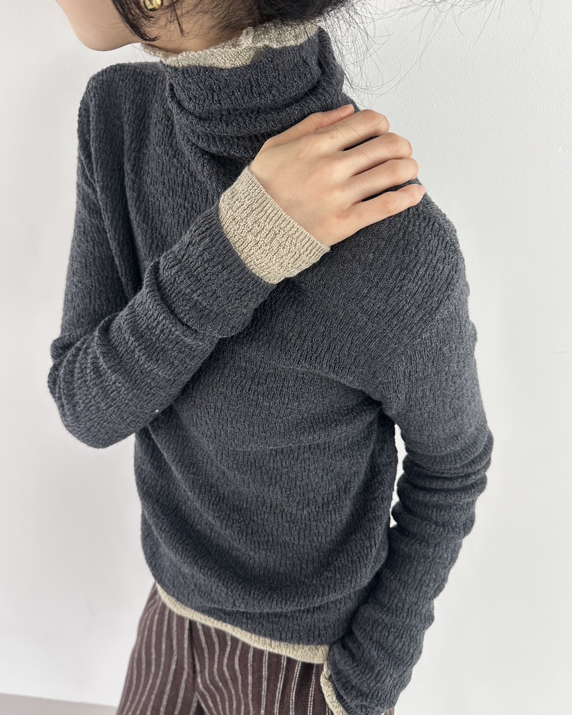 HOWDY韓國代購㊣女裝新款時尚人氣休閑職業推薦熱賣25秋冬針織衫HOWDY針織衫