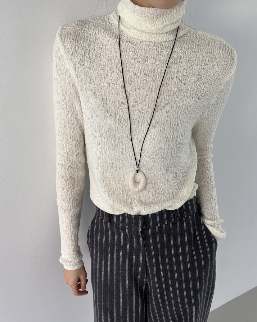 HOWDY韓國代購㊣女裝新款時尚人氣休閑職業推薦熱賣25秋冬針織衫HOWDY針織衫圖色1