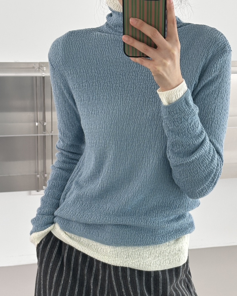 HOWDY韓國代購㊣女裝新款時尚人氣休閑職業推薦熱賣25秋冬針織衫HOWDY針織衫圖色2