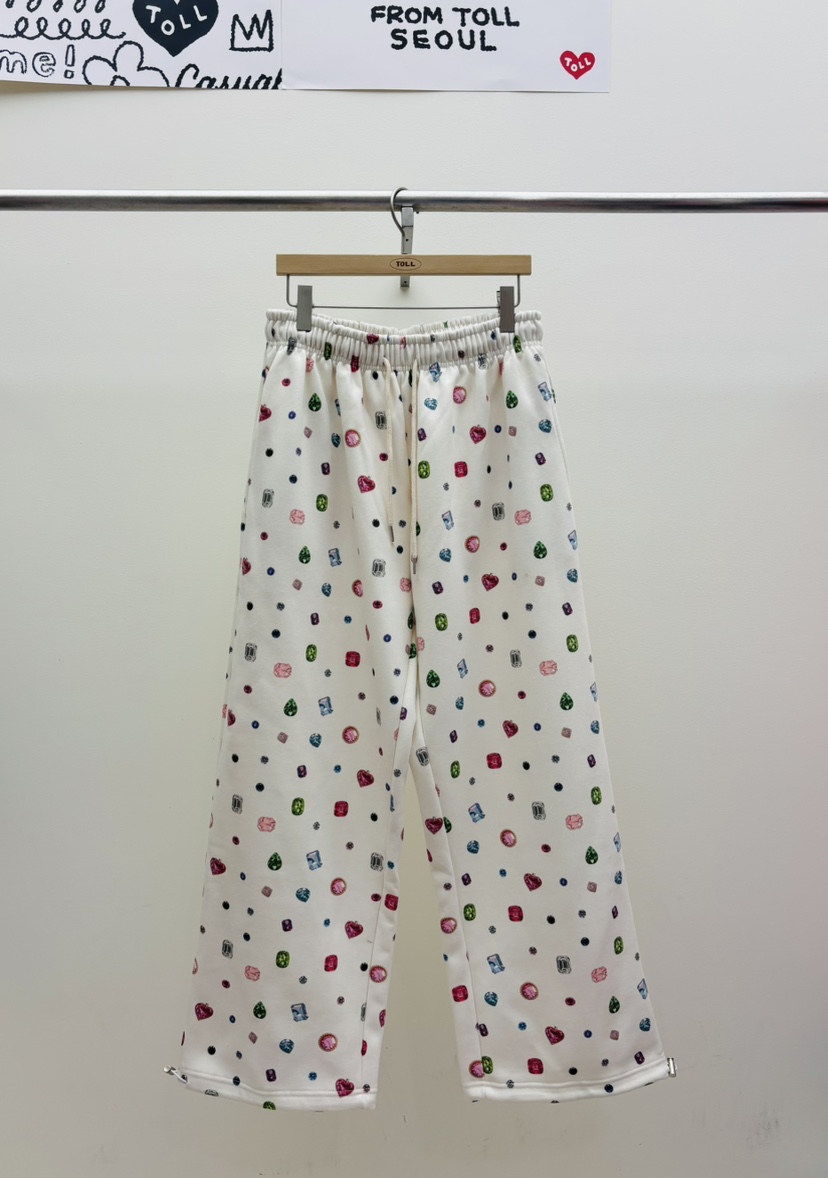 TOLL韓國代購㊣女士新款熱賣休閑職業25秋冬人氣推薦休閑褲TOLL休閑褲圖色1