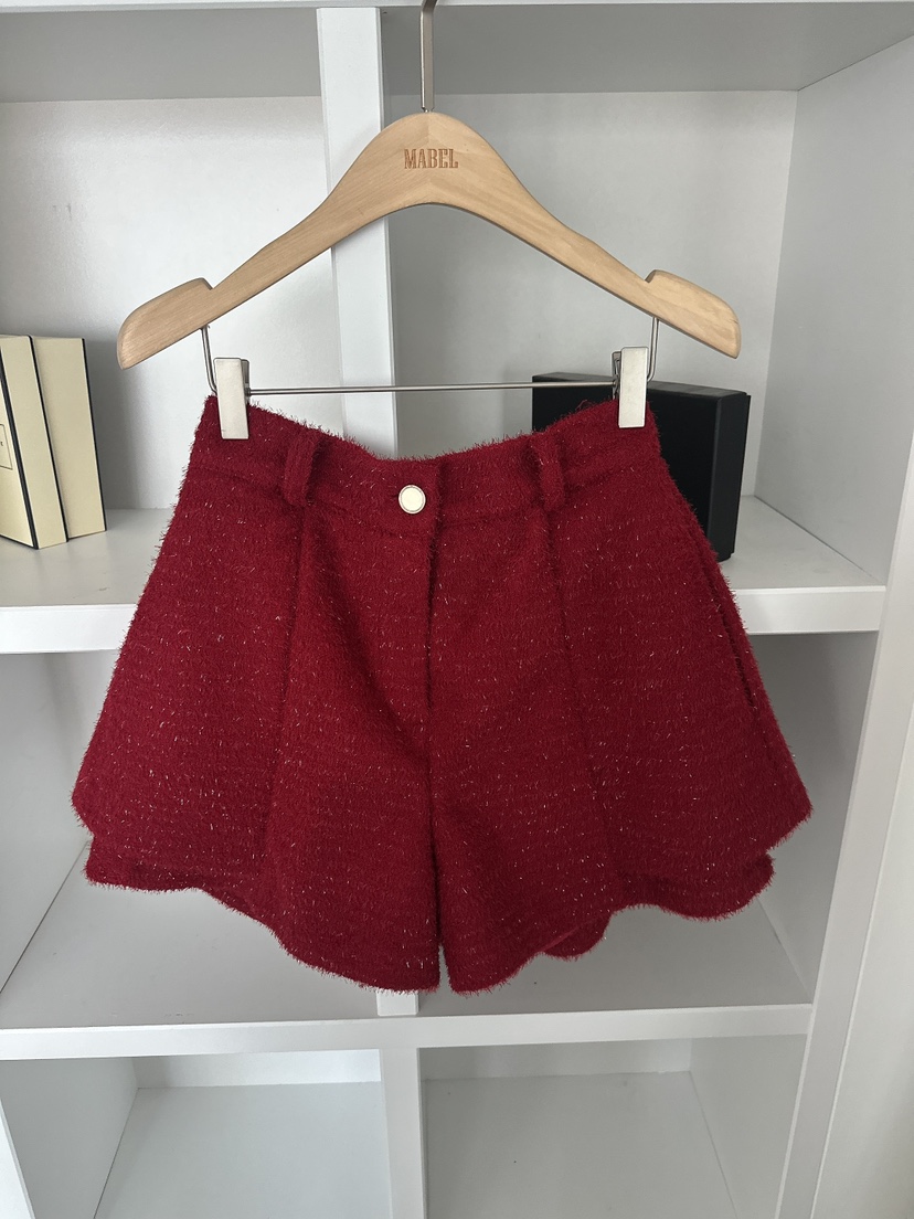 SOUIT韓國直郵㊣女士新款人氣休閑職業推薦時尚25秋冬熱賣短褲SOUIT短褲