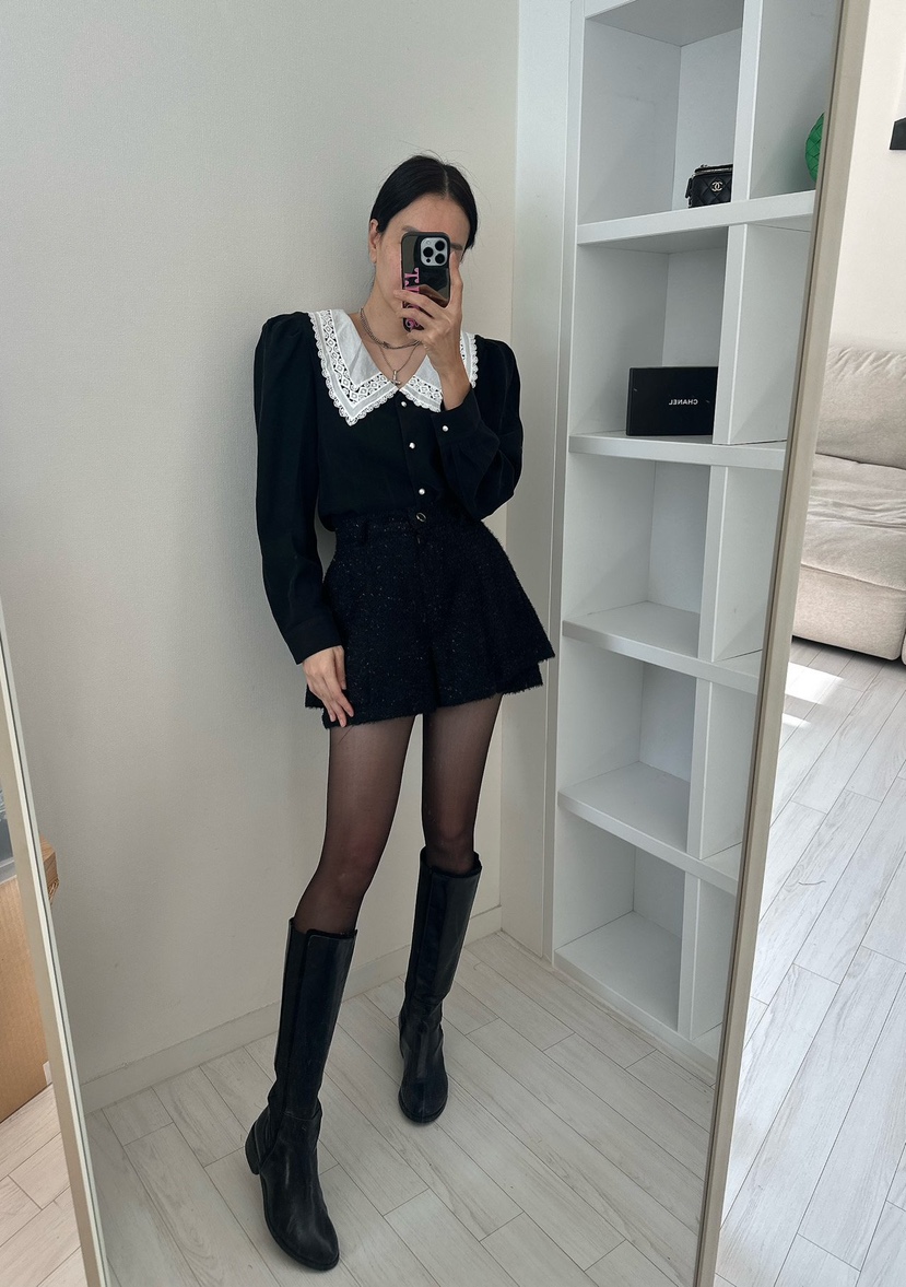 SOUIT韓國直郵㊣女士新款人氣休閑職業推薦時尚25秋冬熱賣短褲SOUIT短褲