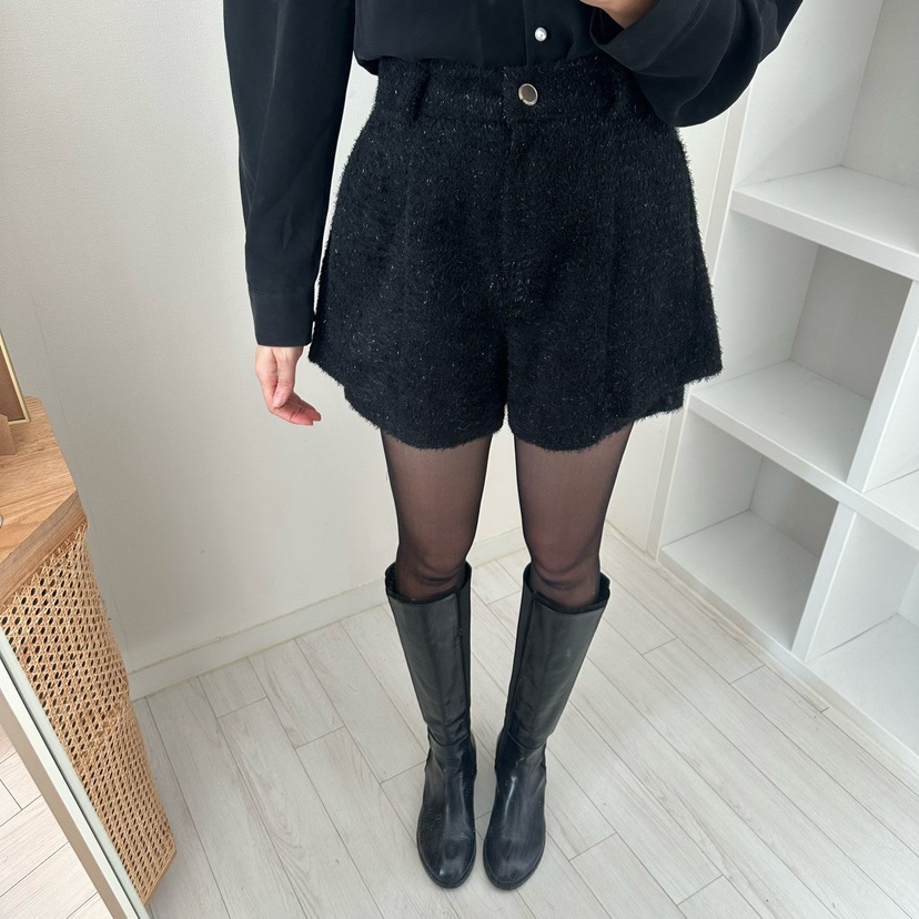 SOUIT韓國直郵㊣女士新款人氣休閑職業推薦時尚25秋冬熱賣短褲SOUIT短褲圖色3