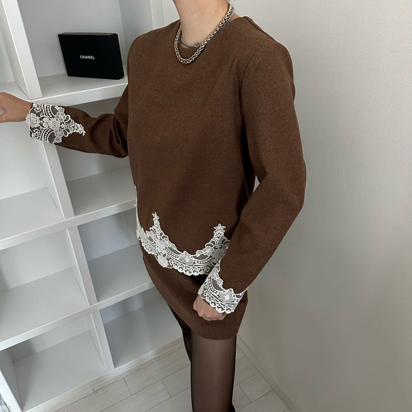 SOUIT韓國代購㊣女士新品推薦時尚熱賣人氣休閑25秋冬襯衫蕾絲衫SOUIT襯衫/蕾絲衫