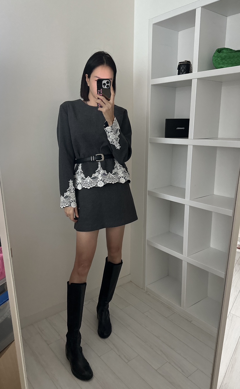 SOUIT韓國代購㊣女士新品推薦時尚熱賣人氣休閑25秋冬襯衫蕾絲衫SOUIT襯衫/蕾絲衫