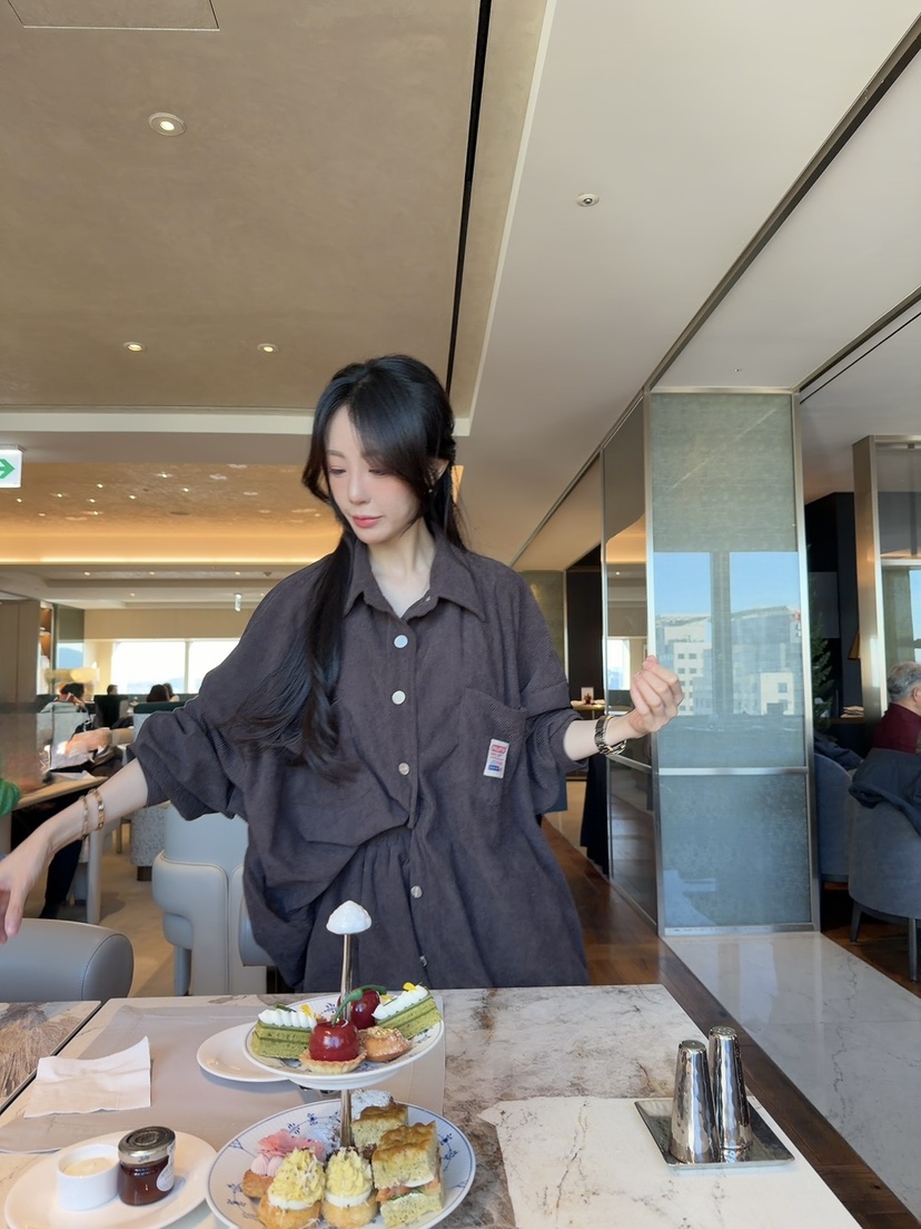 PALETTE-Q東大門㊣直郵女裝新品人氣推薦時尚職業襯衫蕾絲衫PALETTE-Q襯衫/蕾絲衫