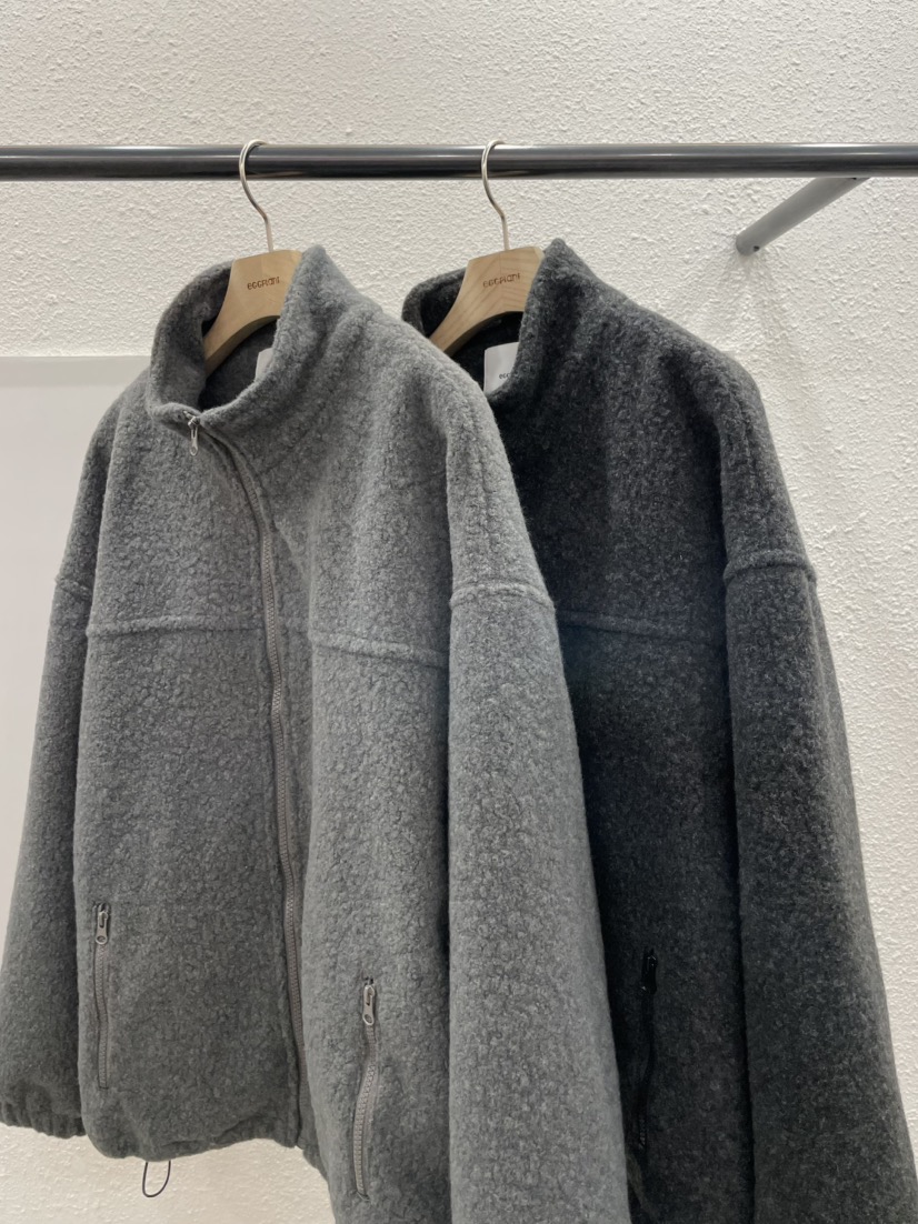 EGGPLANT韓國直郵㊣女裝新品熱賣休閑25秋冬職業夾克毛絨羊毛EGGPLANT夾克