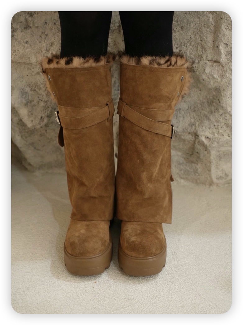 RAMA東大門㊣直郵女士新品職業休閑25秋冬熱賣推薦時尚靴子RAMA靴子