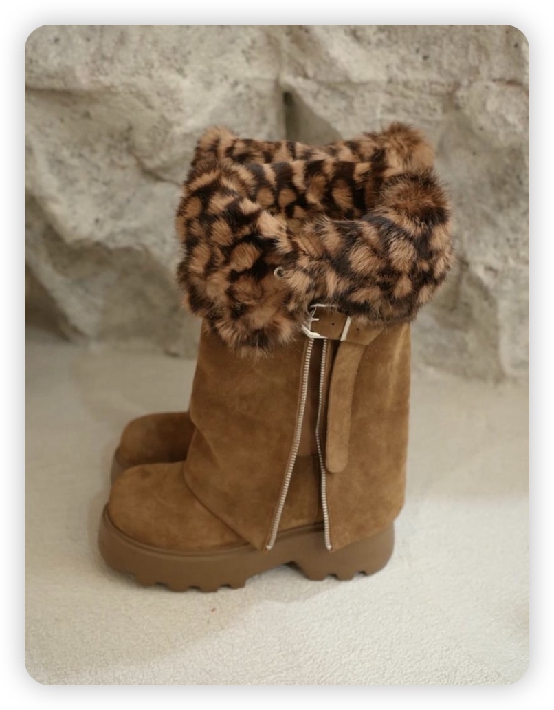 RAMA東大門㊣直郵女士新品職業休閑25秋冬熱賣推薦時尚靴子RAMA靴子