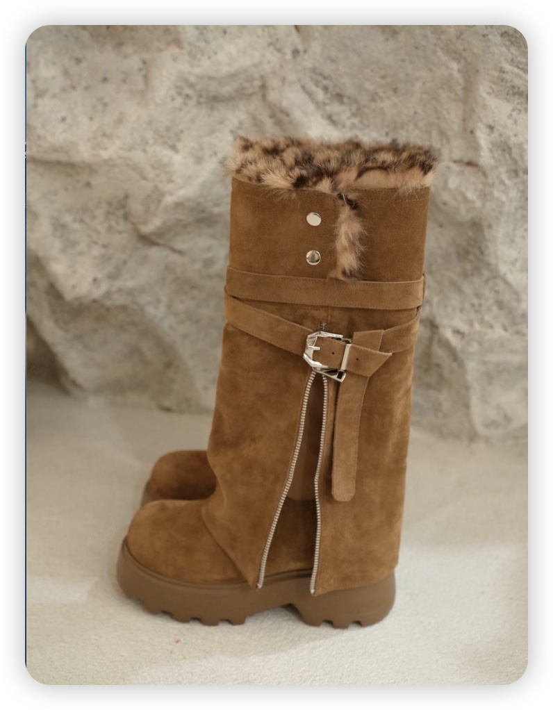 RAMA東大門㊣直郵女士新品職業休閑25秋冬熱賣推薦時尚靴子RAMA靴子