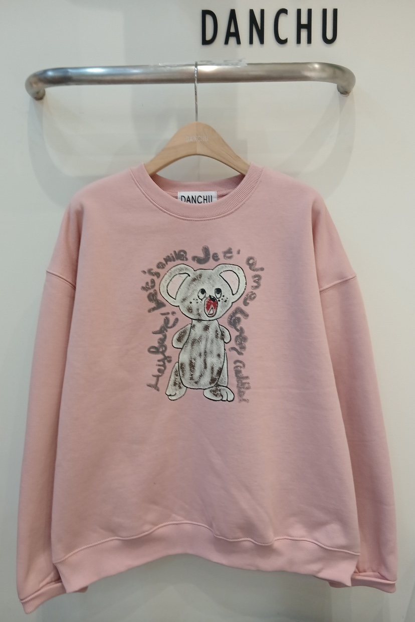 DANCHU韓國代購㊣女裝新品25秋冬推薦職業時尚人氣衛衣加絨DANCHU衛衣圖色1