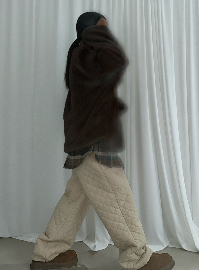 BYRING東大門㊣實拍女裝新款熱賣時尚25秋冬職業推薦休閑褲BYRING休閑褲