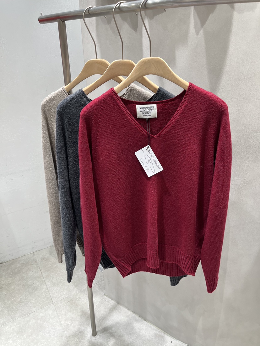 EVERCOMMERCE METICULOUSLY DESIGNED韓國直郵㊣女士新品職業針織衫EVERCOMMERCE METICULOUSLY DESIGNED針織衫