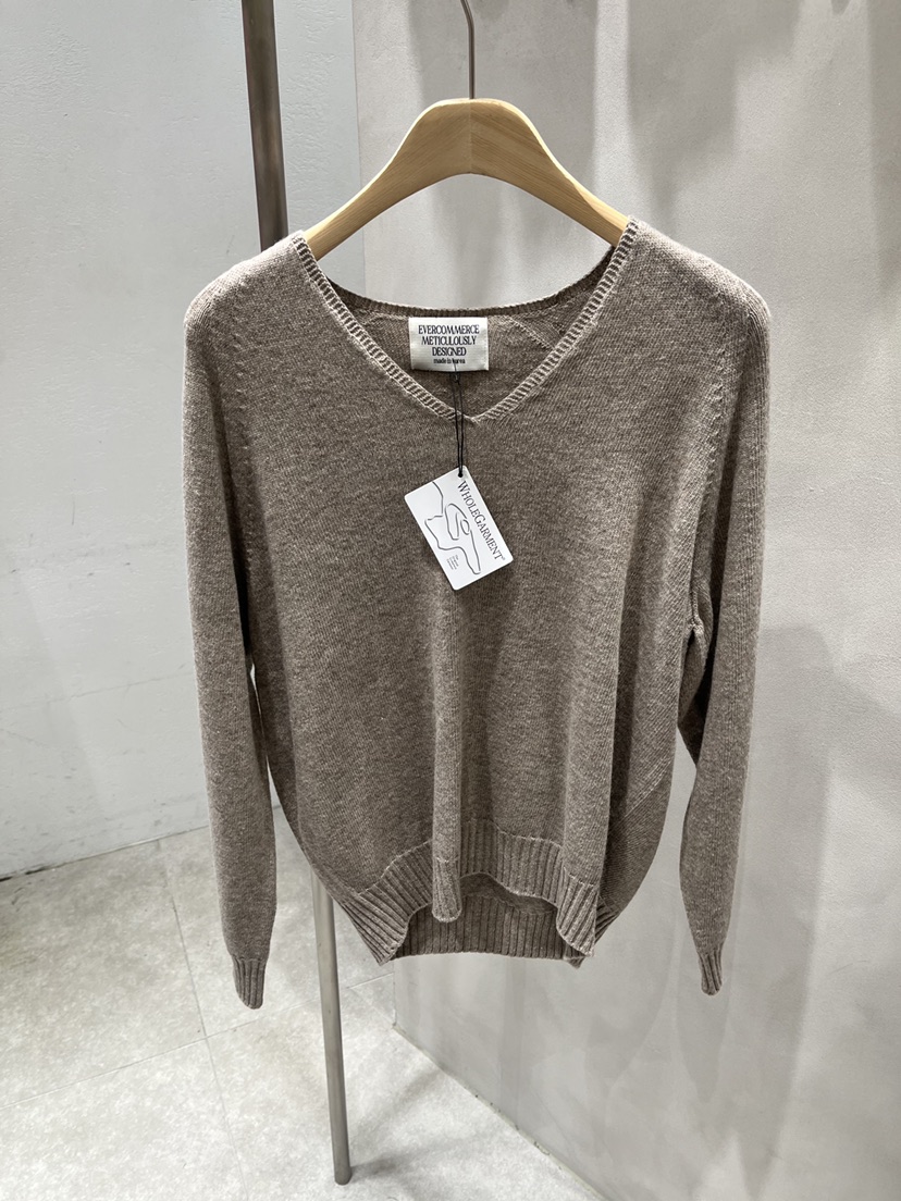 EVERCOMMERCE METICULOUSLY DESIGNED韓國直郵㊣女士新品職業針織衫EVERCOMMERCE METICULOUSLY DESIGNED針織衫圖色1
