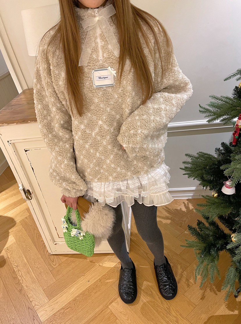 BOUTIQUE-L東大門㊣直郵女裝新款推薦人氣熱賣職業25秋冬衛衣BOUTIQUE-L衛衣