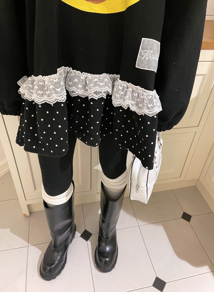 BOUTIQUE-L東大門㊣實拍女士新品職業休閑人氣熱賣25秋冬衛衣BOUTIQUE-L衛衣