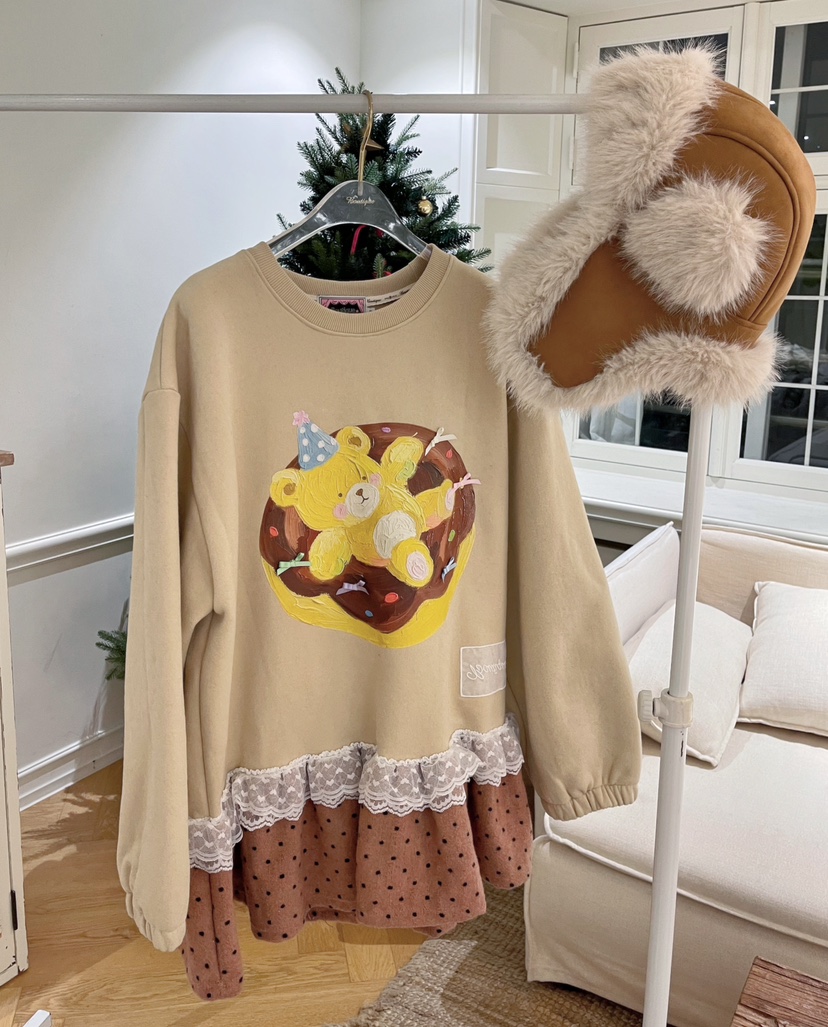 BOUTIQUE-L東大門㊣實拍女士新品職業休閑人氣熱賣25秋冬衛衣BOUTIQUE-L衛衣圖色1