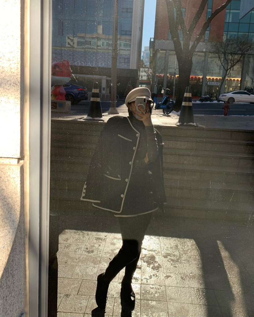 REVE CITE-L韓國代購㊣女裝新品職業時尚人氣短褲羊毛絎縫REVE CITE-L短褲