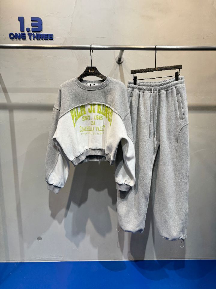 1.3東大門㊣實拍女士新款熱賣休閑職業25秋冬人氣時尚套裝1.3套裝圖色2