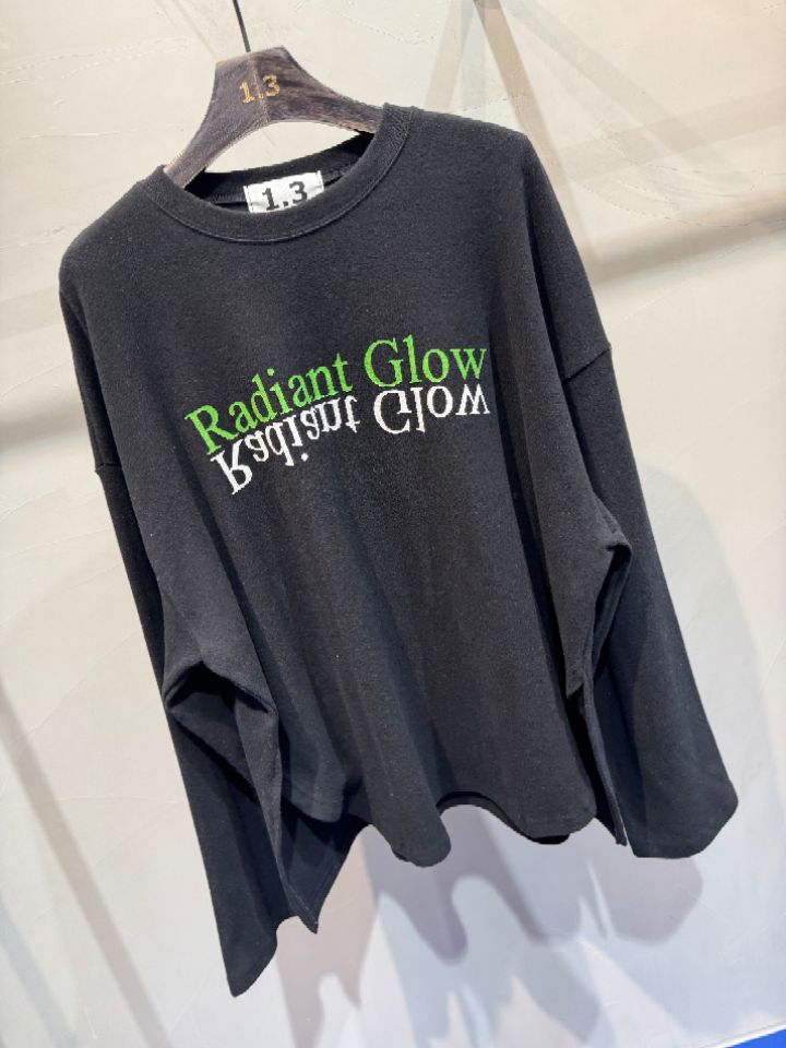 1.3東大門㊣代購女裝新品時尚人氣職業熱賣休閑推薦長袖T恤1.3長袖T恤