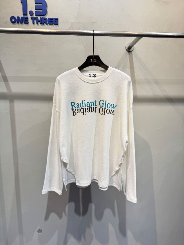 1.3東大門㊣代購女裝新品時尚人氣職業熱賣休閑推薦長袖T恤1.3長袖T恤圖色3