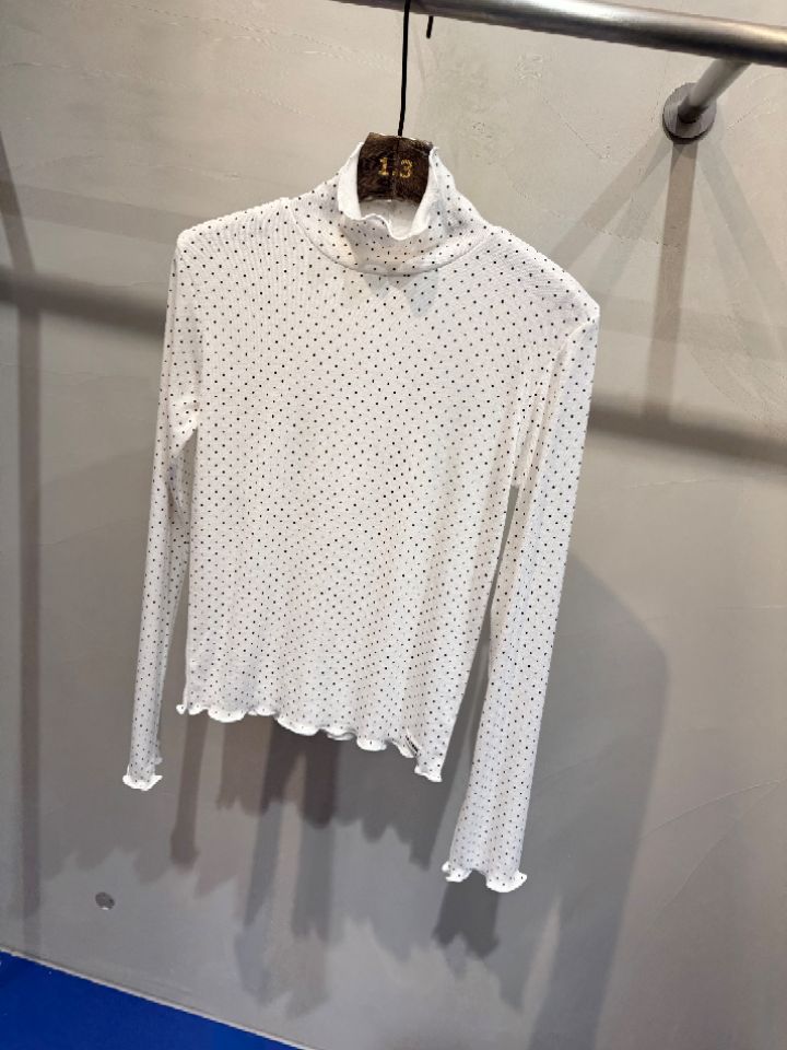 1.3東大門㊣代購女士新款推薦熱賣職業25秋冬時尚休閑長袖T恤1.3長袖T恤