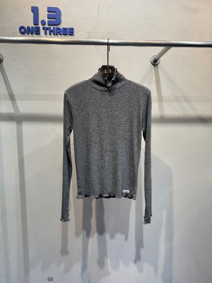 1.3東大門㊣代購女士新款推薦熱賣職業25秋冬時尚休閑長袖T恤1.3長袖T恤圖色2