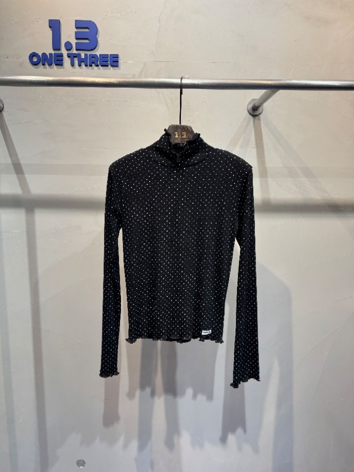 1.3東大門㊣代購女士新款推薦熱賣職業25秋冬時尚休閑長袖T恤1.3長袖T恤圖色3