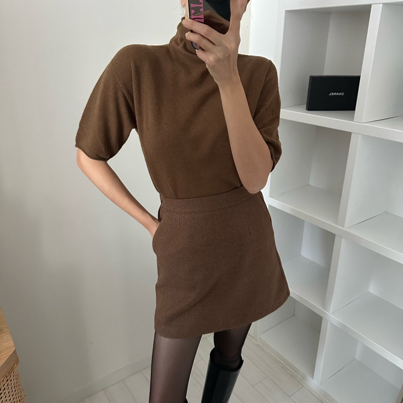 SOUIT東大門㊣代購女士新品推薦職業休閑時尚人氣半身裙中短裙SOUIT半身裙/中短裙